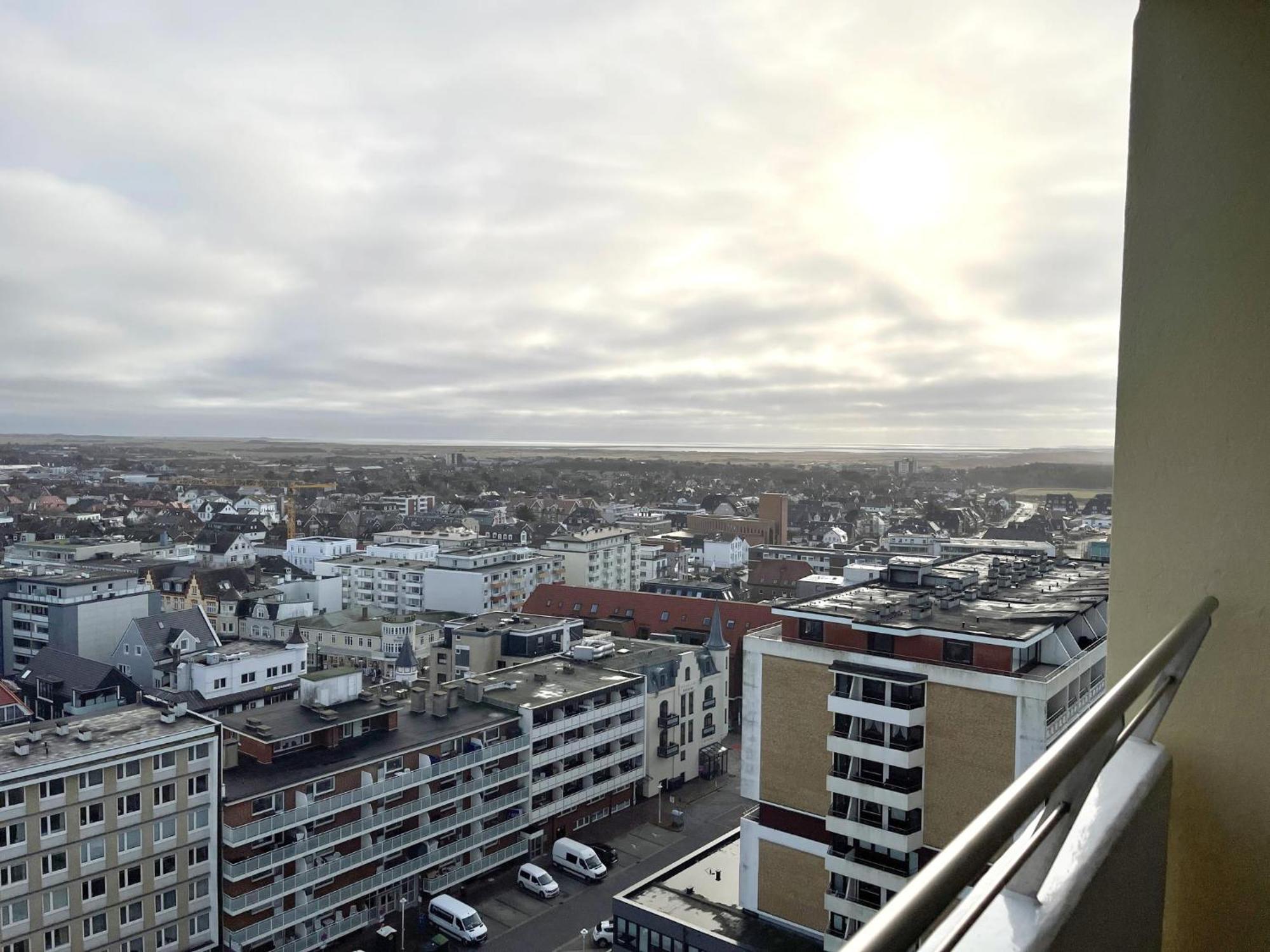 Haus Metropol App 327 Mit Meerblick Und Cityblick 3 Balkone Westerland Ngoại thất bức ảnh